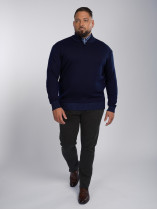 Pull Camionneur Marine Paul & Shark Grande Taille