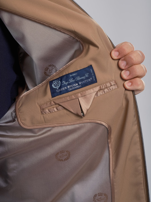 Blouson Cachemire Camel Paul & Shark Grande Taille