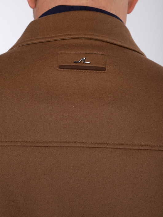 Blouson Cachemire Camel Paul & Shark Grande Taille