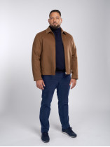 Blouson Cachemire Camel Paul & Shark Grande Taille