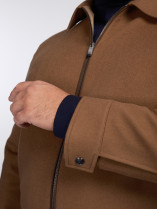 Blouson Cachemire Camel Paul & Shark Grande Taille
