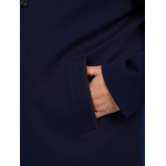 Manteau en cachemire bleu marine grande taille Paul & Shark