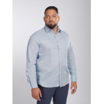 Chemise Flanelle Grande Taille Bleu Ciel