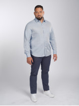 Chemise Flanelle Grande Taille Bleu Ciel
