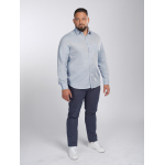 Chemise Flanelle Grande Taille Bleu Ciel