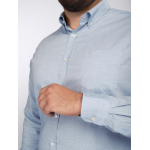 Chemise Flanelle Grande Taille Bleu Ciel