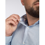 Chemise Flanelle Grande Taille Bleu Ciel