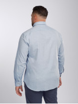 Chemise Flanelle Grande Taille Bleu Ciel