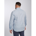 Chemise Flanelle Grande Taille Bleu Ciel