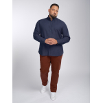 Chemise Flanelle Paul & Shark Grande Taille Marine