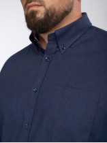 Chemise Flanelle Grande Taille Marine