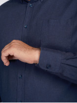 Chemise Flanelle Grande Taille Marine