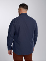 Chemise Flanelle Grande Taille Marine