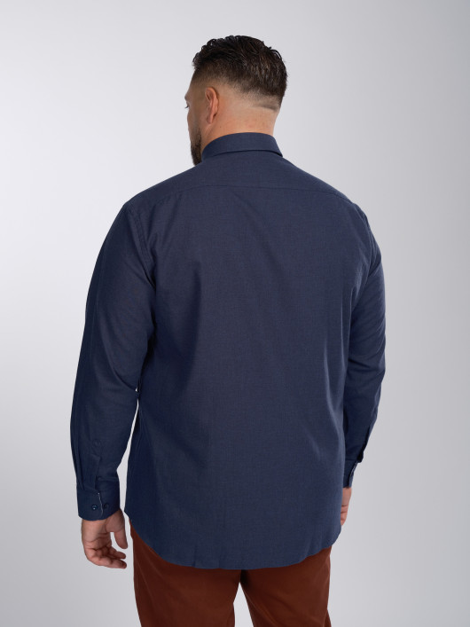 Chemise Flanelle Grande Taille Marine