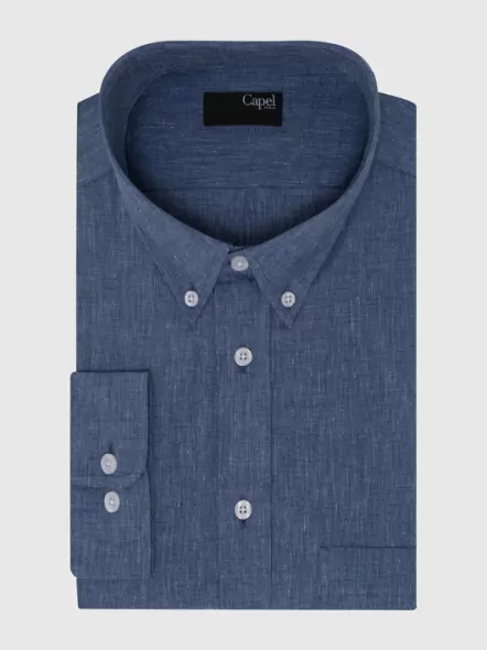 Chemise Melange Coton et Lin Capel Grandes tailles