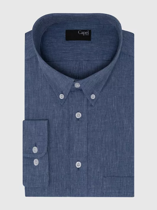 Chemise Melange Coton et Lin Capel Grandes tailles