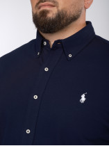 Chemise Maille Grande Taille Marine