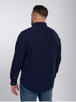Chemise Maille Grande Taille Marine