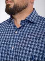 Chemise Grande Taille A Carreaux Marine Ralph Lauren