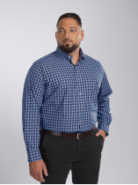 Chemise Grande Taille A Carreaux Marine Ralph Lauren