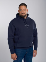 Sweat A Capuche Bleu Marine Grande Taille