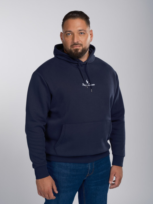 Sweat A Capuche Bleu Marine Grande Taille