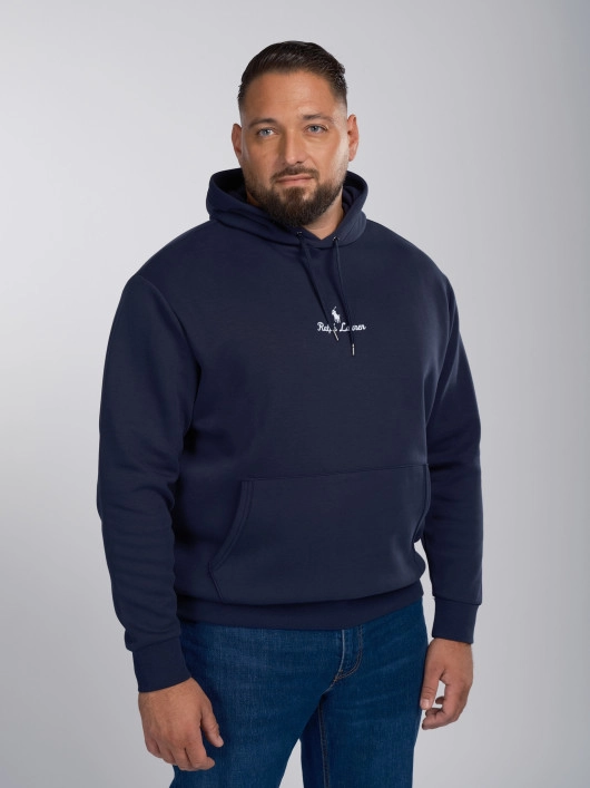 Sweat A Capuche Bleu Marine Grande Taille