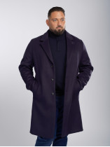 Manteau Oversize Grande Taille Marine