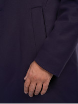 Manteau Oversize Grande Taille Marine