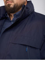 Parka Courte Grande Taille Noir