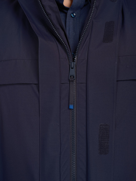 Parka Courte Grande Taille Noir