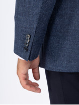Veste Armurée Grande Taille Bleu Foncé - Capelstore