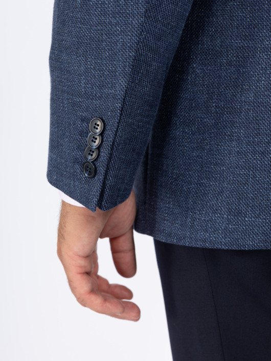 Veste Armurée Grande Taille Bleu Foncé - Capelstore