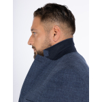 Veste Armurée Grande Taille Bleu Foncé - Capelstore