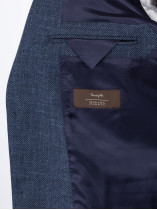 Veste Armurée Grande Taille Bleu Foncé - Capelstore