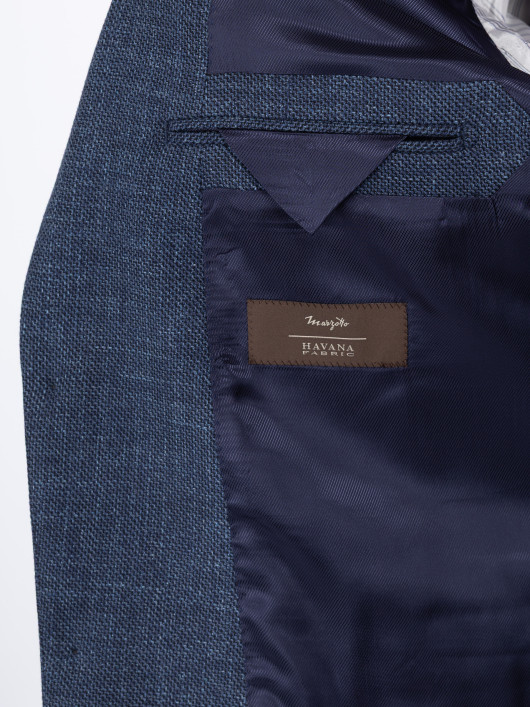 Veste Armurée Grande Taille Bleu Foncé - Capelstore