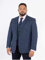 Veste Armurée Grande Taille Bleu Foncé - Capelstore