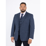 Veste Armurée Grande Taille Bleu Foncé - Capelstore