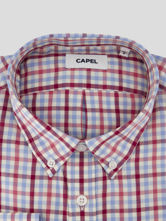 Chemise Flanelle A Carreaux Grande Taille Rose