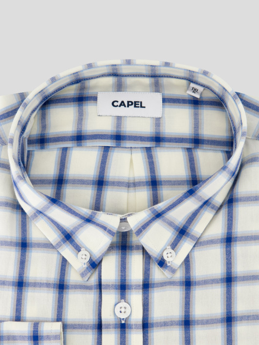 Chemise Flanelle A Carreaux Grande Taille Bleu