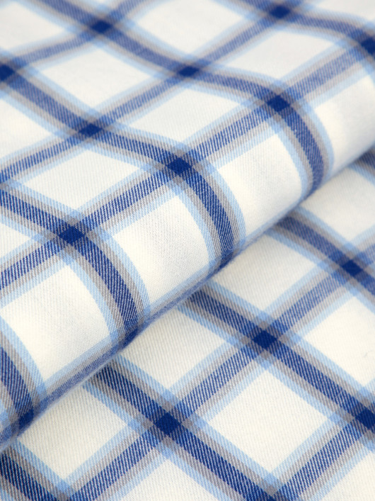 Chemise Flanelle A Carreaux Grande Taille Bleu