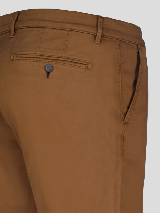 Pantalon Chino Marron Grande Taille