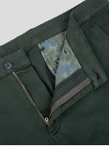 Pantalon Chino Grande Taille Vert Foncé Capel
