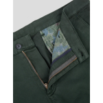 Pantalon Chino Grande Taille Vert Foncé Capel