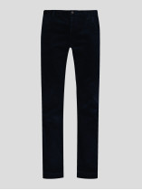 Pantalon Chino Velours Grande Taille Marine