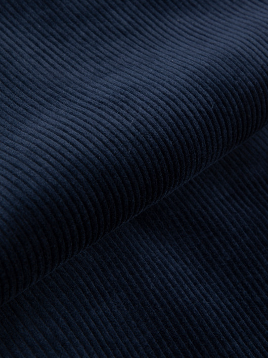 Pantalon Chino Velours Grande Taille Marine