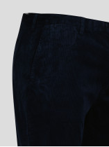 Pantalon Chino Velours Grande Taille Marine