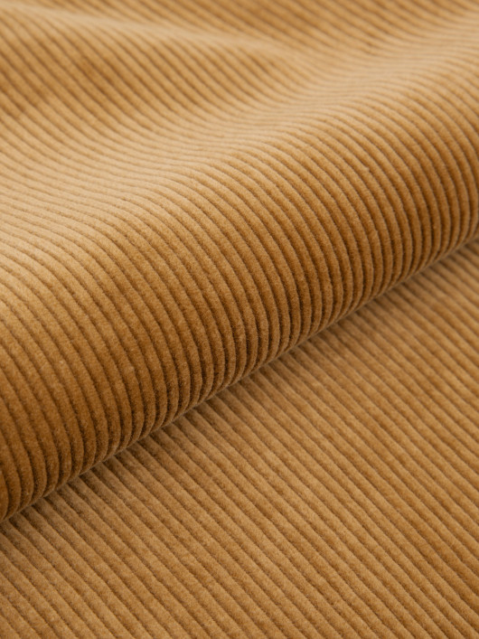 Pantalon Chino Velours Grande Taille Beige