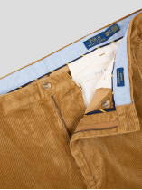 Pantalon Chino Velours Grande Taille Beige