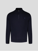 Pull Camionneur Grande Taille Marine